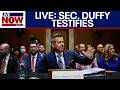 LIVE: Transportation Secretary Duffy testifies on Capitol Hill