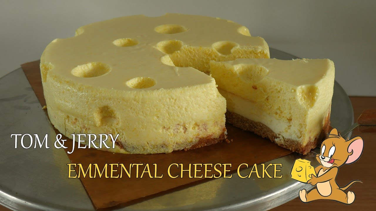[상상구르메] 두가지 스타일의 치즈케이크를 동시에 제리뿐 아니라 톰도 좋아할 에멘탈 치즈케이크 ㅣ TOM& JERRY