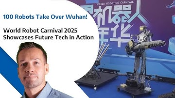 100 Robots Take Over Wuhan! - World Robot Carnival 2025 Showcases Future Tech in Action