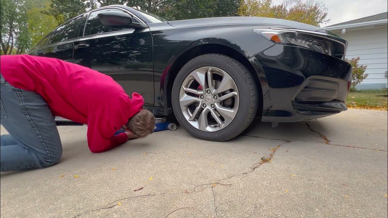 Honda Accord Transmission Fluid Change CVT - 2018 Honda Accord 1.5T
