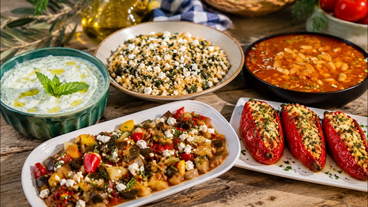 5 Recetas Griegas que te harán olvidar que estás comiendo sano