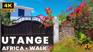 Utange Village, Mombasa Kenya 🇰🇪 | Fast-Growing Coastal Community | 4K Walking Tour