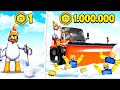PULISCO TUTTA LA NEVE DI ROBLOX PER VINCERE!!