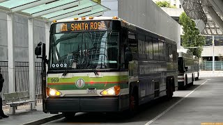 Golden Gate Transit 2014 MCI D4500CT 969 on route 101