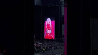 Ava max performing "Naked" live at "Hersherypark stadium"