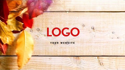 Autumn Leaf Fall After Effects Templates