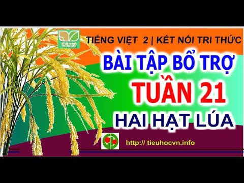 Video Bài tập Tiếng Việt Lớp 2 Buổi học thứ 2 Tuần 21 | Hai... - youtube