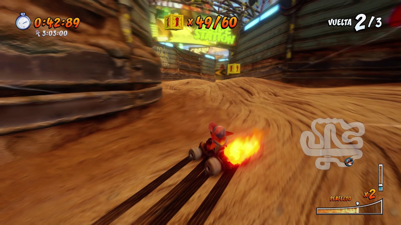 [CTR:NF] Tiny Arena Relic in 1:28:80 [WR]