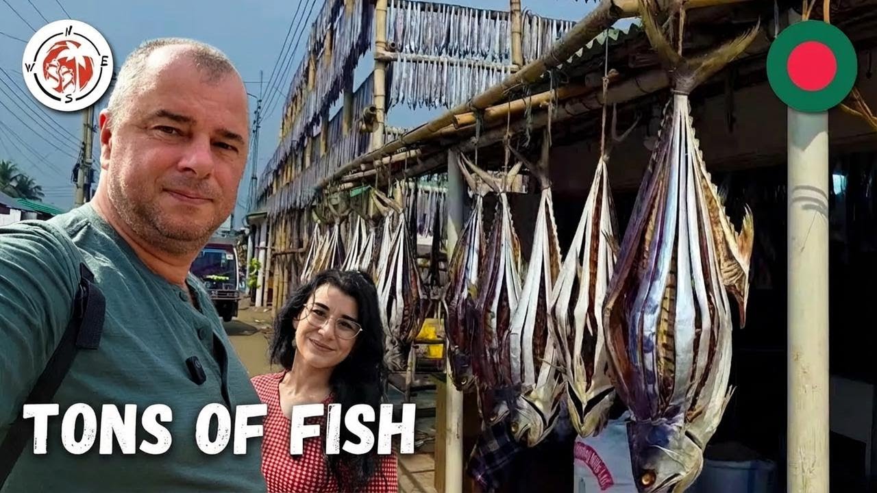 Warning: Graphic Footage—Inside the World's Largest Dried Fish Market 🇧🇩