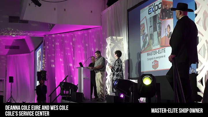 Deanna Cole Eure and Wes Cole of Coles Service Cen...