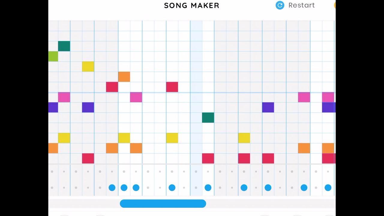 Mario theme song(made with chrome music lab) YouTube
