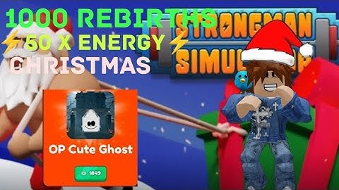 DOING MY 1000 REBIRTH! STRONGMAN SIMULATOR ROBLOX