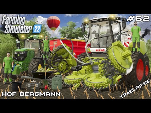 MAIZE SILAGE HARVEST with MRSTHECAMPER and CLAAS | Hof Bergmann | Farming Simulator 22 | Episode 62