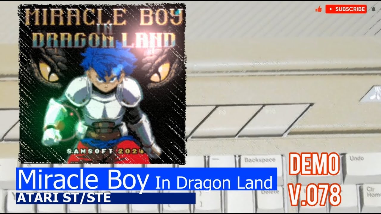 Atari ST/STE -=Miracle Boy In Dragon Land=- demo v.078