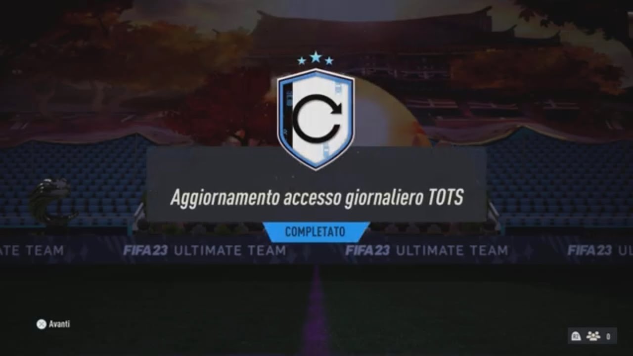 FIFA 23 - WALKOUT - TOTS DAILY LOGIN UPGRADE - AGGIORNAMENTO ACCESSO GIORNALIERO TOTS - TUTORIAL