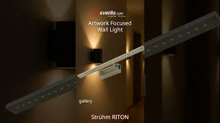 Video - LED RITON 6W antic brass NW (for artwork, paintings)