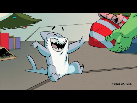 Merry Shark-Mas | It’s Jeff & the Avengers
