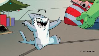 Merry Shark-Mas | It’s Jeff & the Avengers