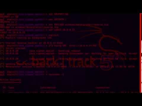 Browser Exploitation using java_signed applet