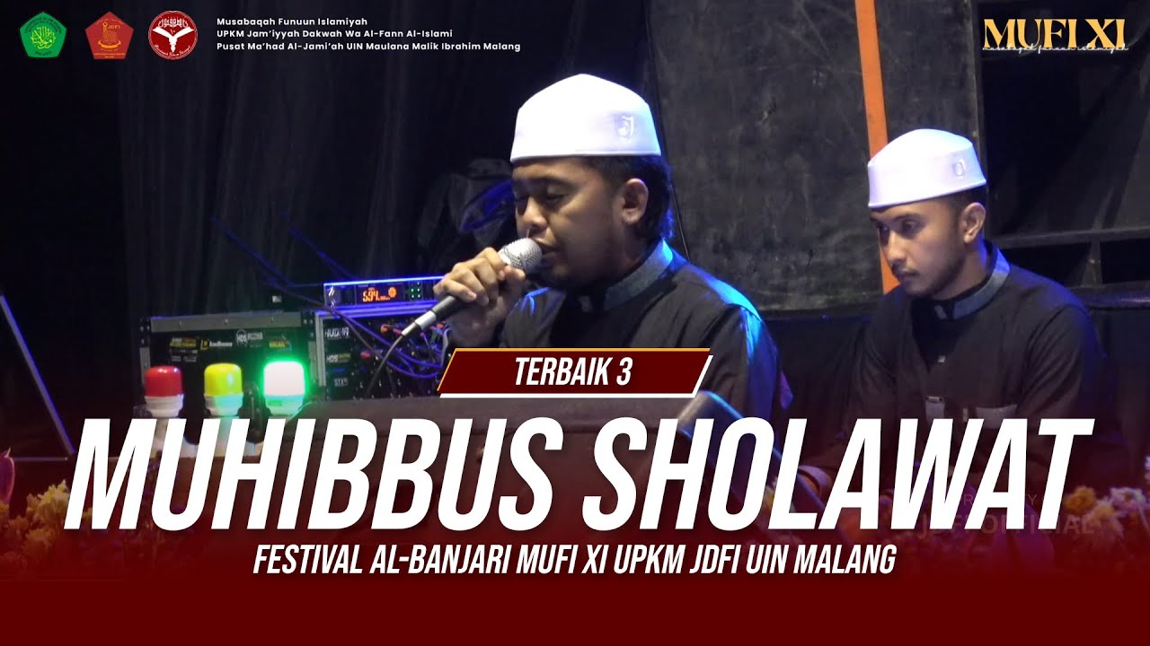 MUHIBBUS SHOLAWAT - Probolinggo | Terbaik 3 Festival Al-Banjari MUFI XI Nasional