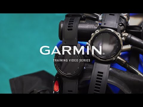 Descent™ Mk2 Series & T1 Transmitter, the dive computer for both your worlds –Garmin Retail Training