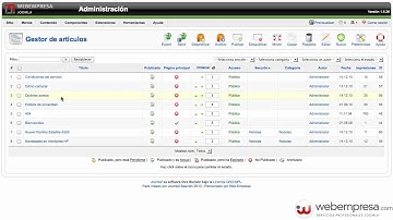 Exportar contenido de Joomla 1.5 a Joomla 2.5