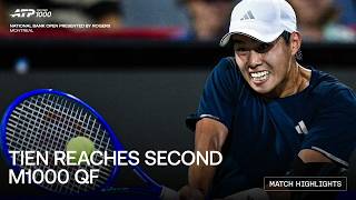 Learner Tien vs Thiago Agustin Tirante | Highlights | National Bank Open 2026 Round Four