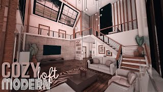 BLOXBURG: Cozy Modern Loft | interior build ♡