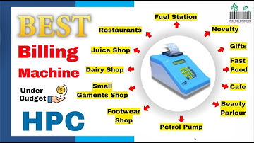 Billing Machine Cheapest Under Budget  HPC11B HPC Billing Machine Review #billingmachine How To Use