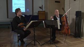 Naked instruments: Ravels Sonata for Violin and Cello (1922): Lecture