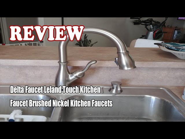 Delta Faucet Leland Touch Kitchen