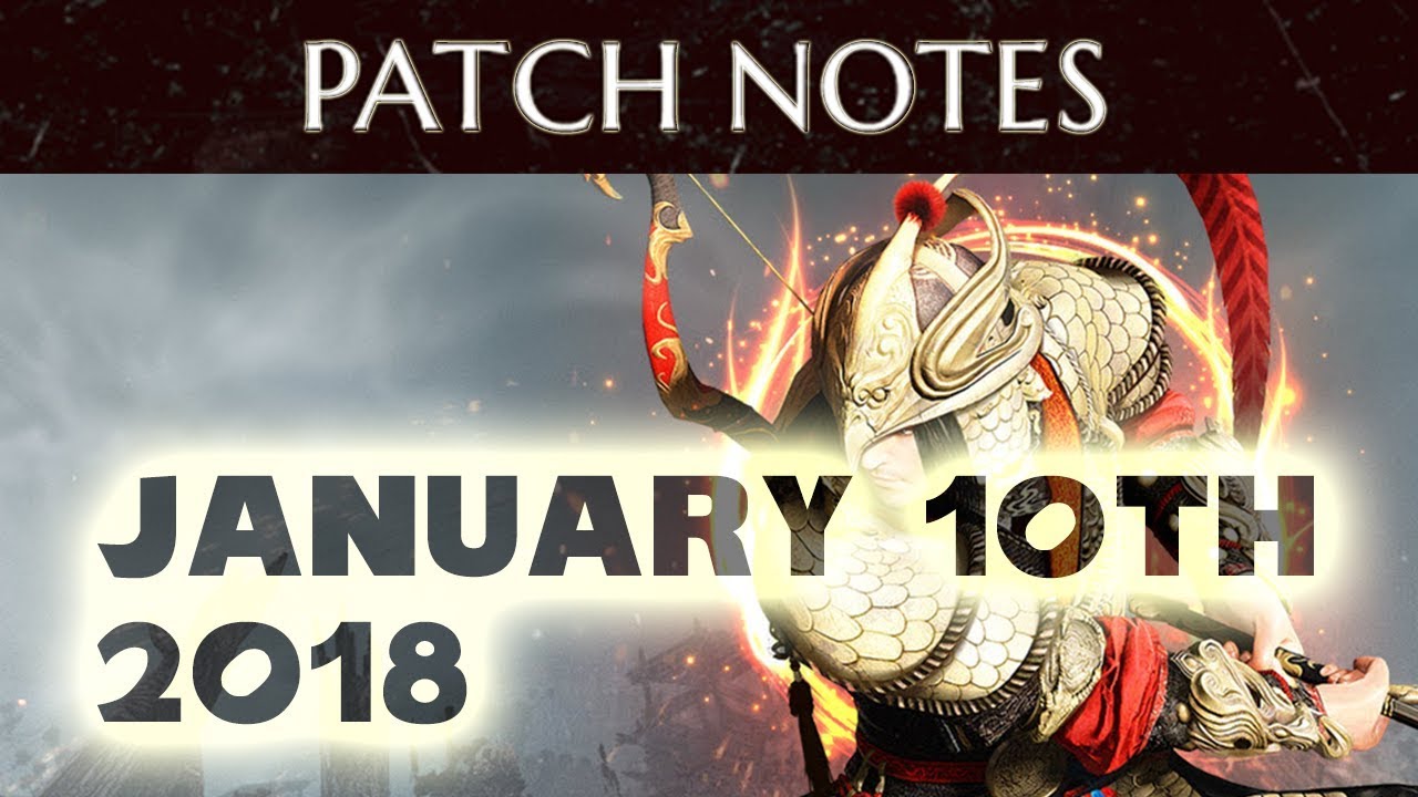 Patch Notes Weekly | January 10th 2018 | BDO Black Desert Online | Rinku Talks