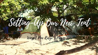 Setting Up Our New Tent: Wenzel Pine Ridge 5-Person