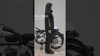 RK-552 MC Compact Rain Wear バイク用コンパクトレインウエア - YouTube