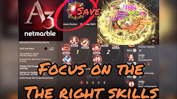 A3 : Still Alive - Skill Set up Guide (Free to Play)