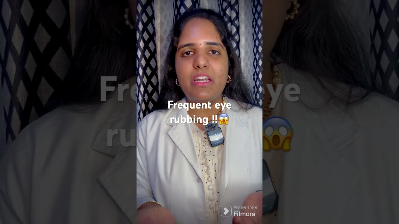 Frequent eye rubbing causes severe eye problems like keratoconus 