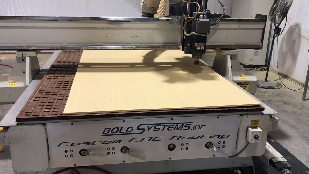 Multicam Pro Series 5' x 10' CNC Router - YouTube
