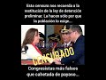 Esta censura nos recuerda a la restitución de la ley de detención preliminar.  La hacen sólo porque