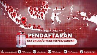 Pendaftaran KTA Online/Offline PDI Perjuangan