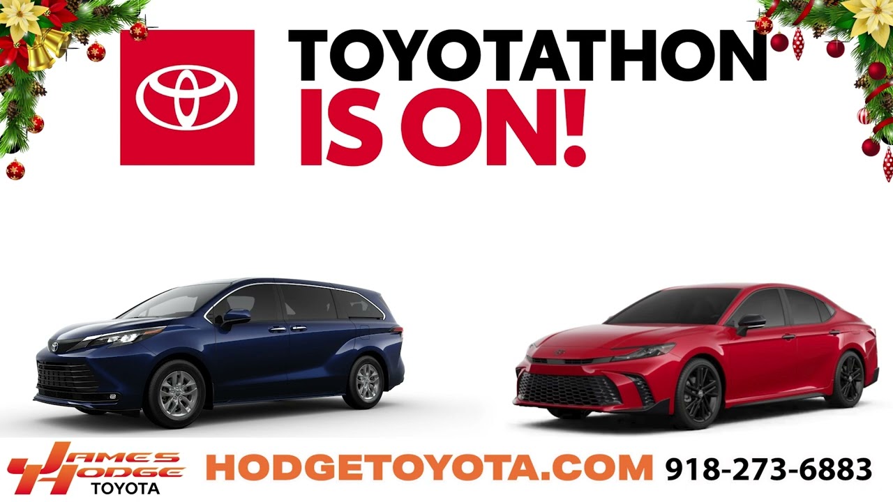 Toyotathon is On at James Hodge Toyota, Don't Miss Out On These Offers!