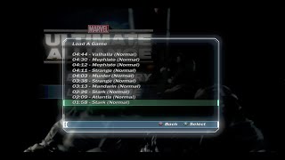 Marvel Ultimate Alliance Bundle - save file
