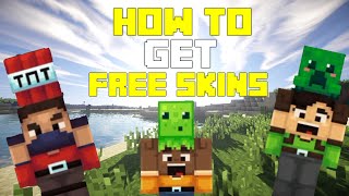 **FREE SKINS** How to get free skins in MCPE!! screenshot 4