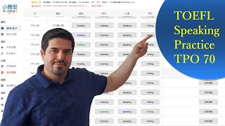 TOEFL Speaking Practice TPO 70 screenshot 5