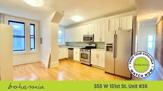 NO FEE! 555 W 151st St #36 - #HamiltonHeights - $3,995 - 5 BR/2 BA