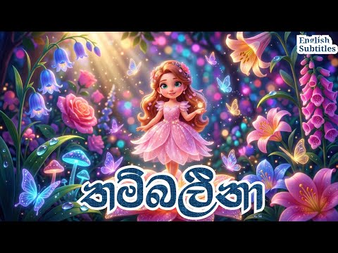 මහපට ඇගිල්ලක් තරම් පුංචි කෙල්ල | තම්බලීනා සම්පූර්ණ සිංහල කතාව🧚✨️