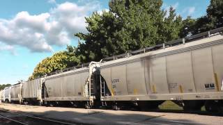 8/7/2013 UP 8450 Leads The MASKC Westbound On 2 With CSX Power