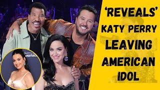 Katy Perry Reveals Why She's LEAVING 'American Idol' | HSN Talks