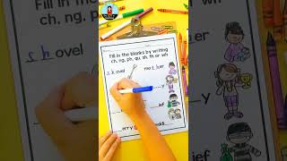 Digraph Worksheets for Kindergarten  Phonics ch sh th wh Activities