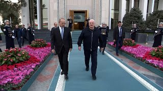 Лукашенко: Главное - не расслабиться! // Посмотрите, как провожали Лукашенко в Узбекистане!