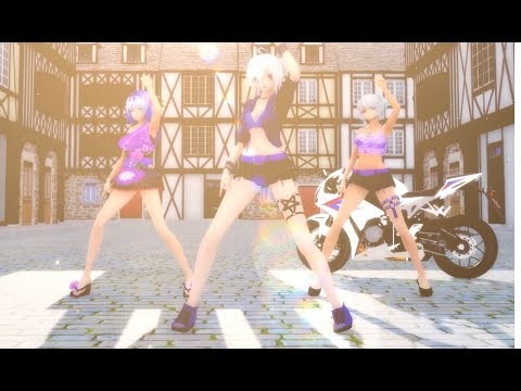 【MMD】　弱音ハクで　『WAVE』